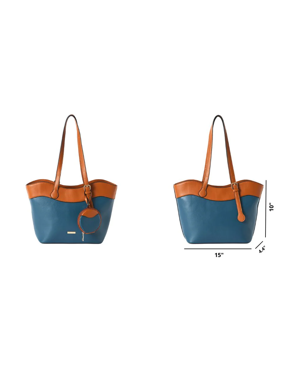 Waves Work-Tote, Blue - Image 7