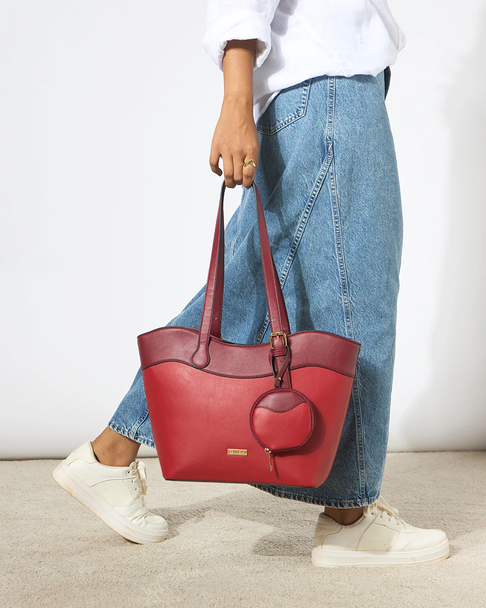Waves Work-Tote, Red