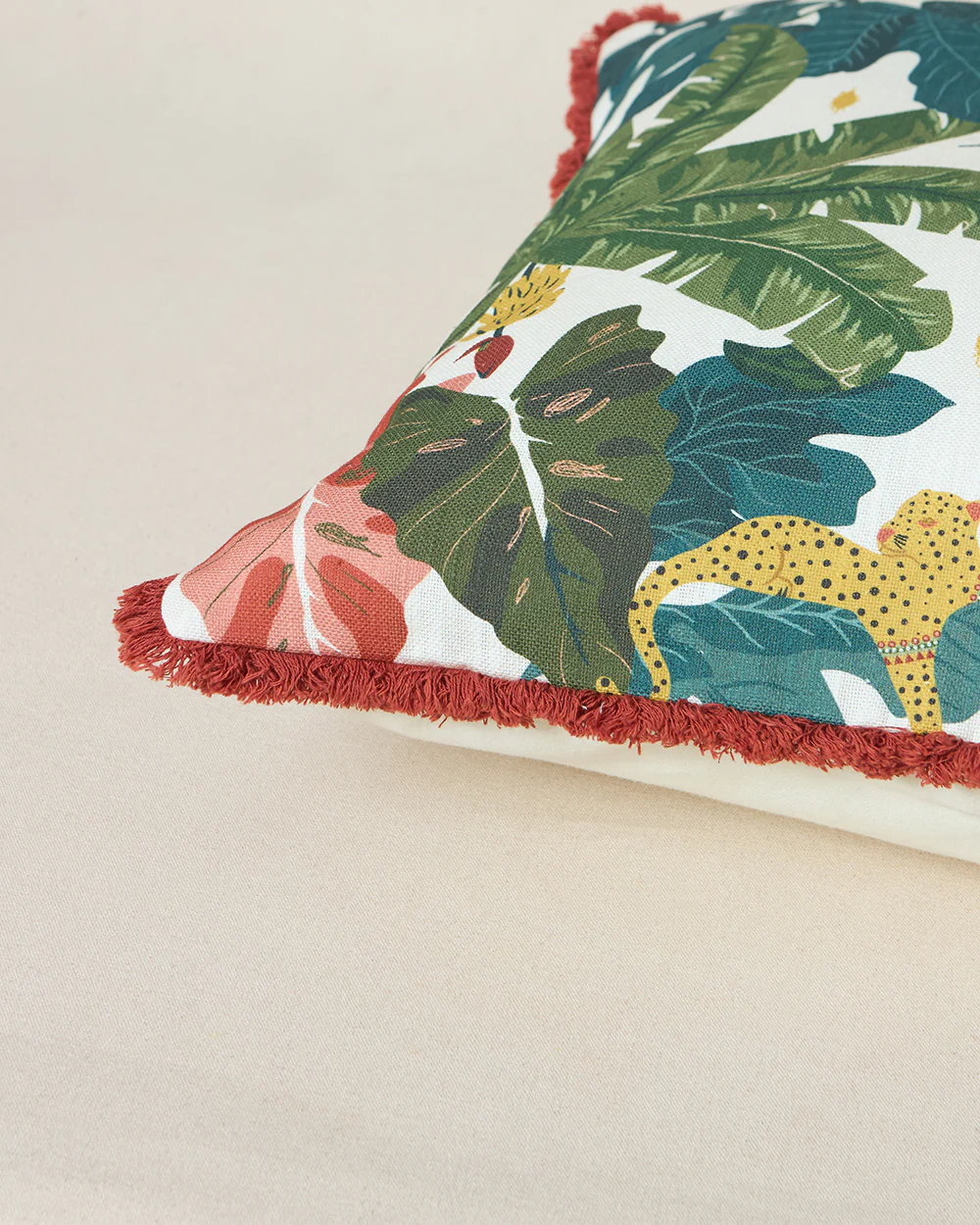 Wild Bloom Cushion Cover, 20" | Lost In Paradise - Image 7