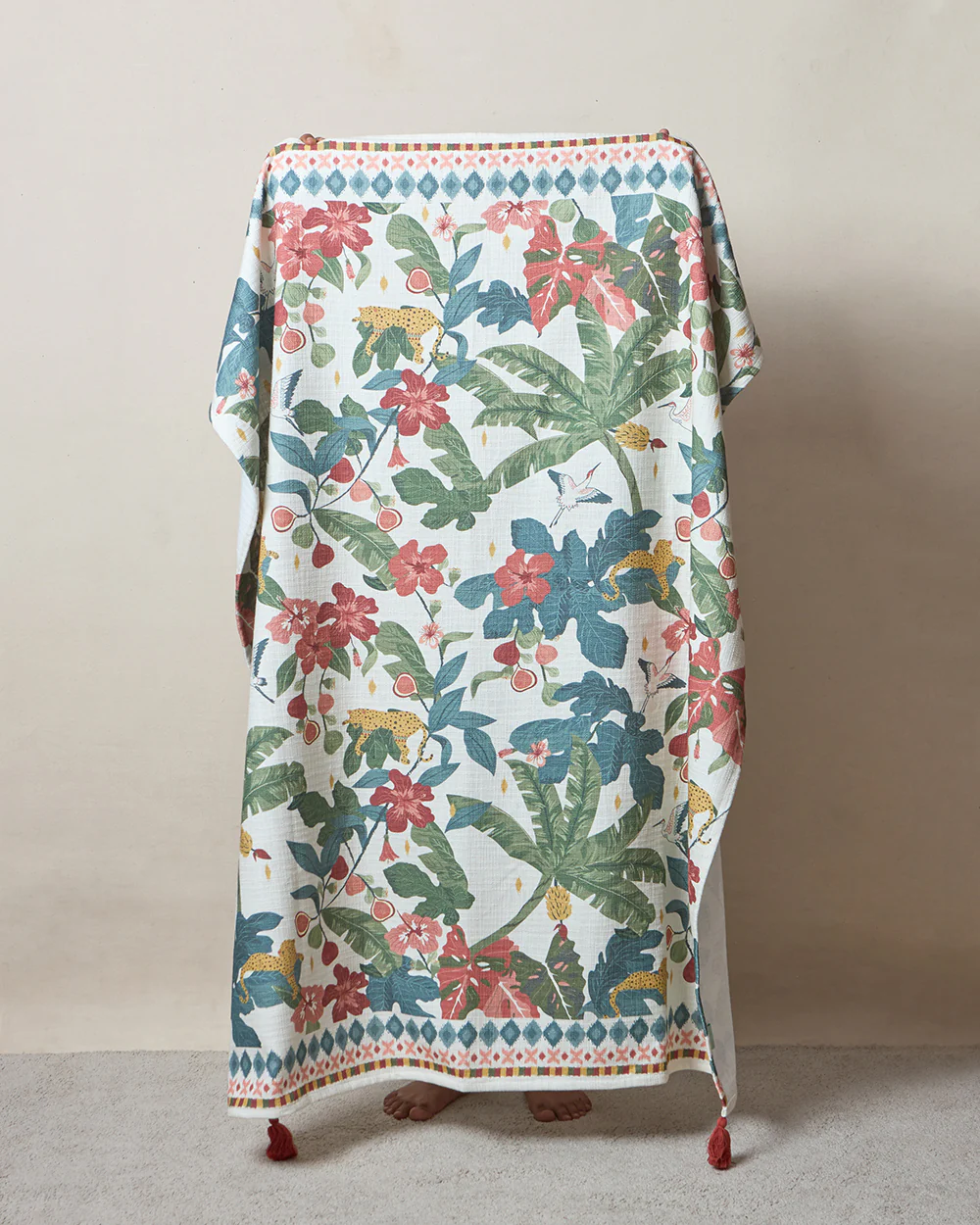 Wild Bloom Throw, 50"x60" | Lost in Paradise - Image 5