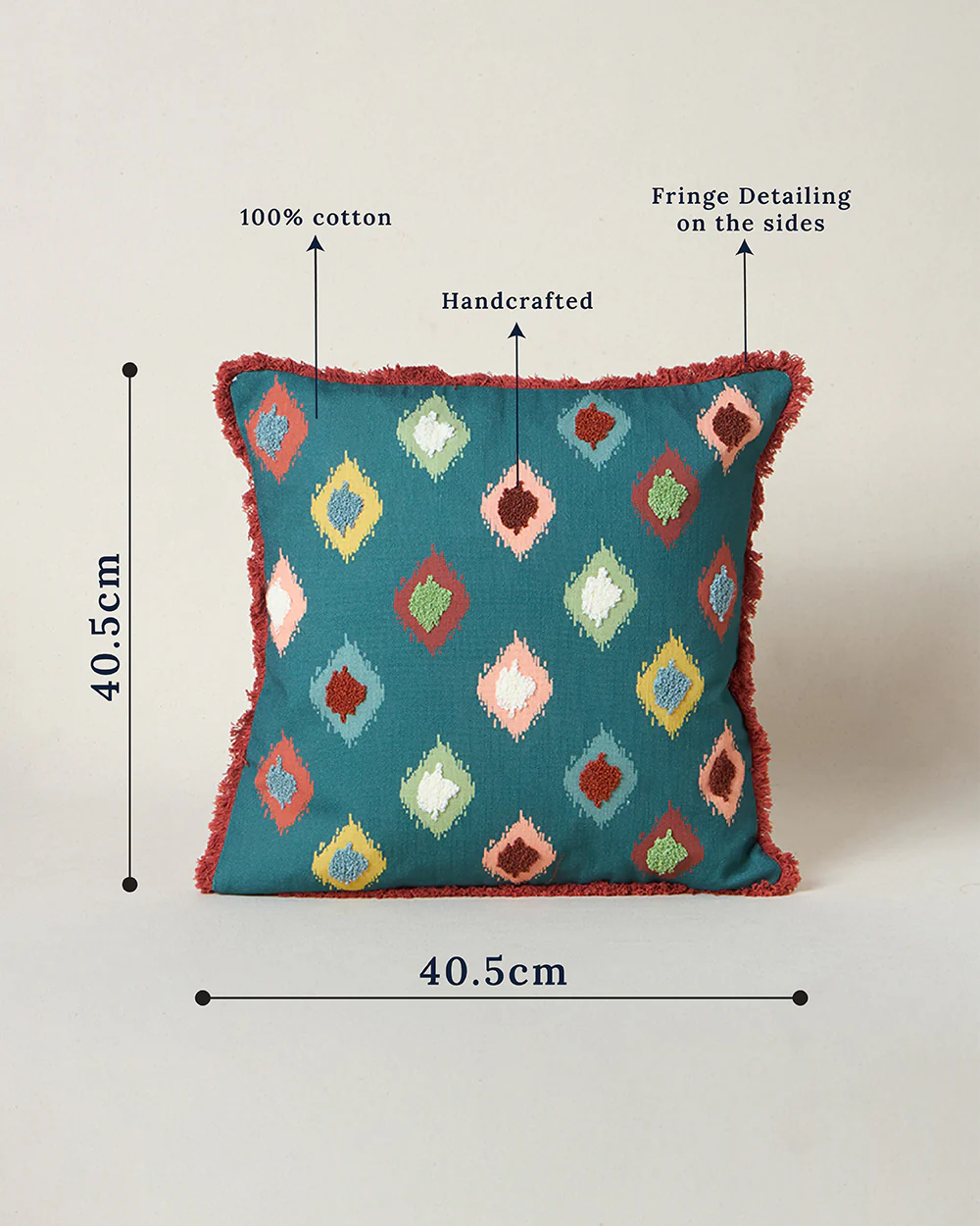 Wild Kilim Cushion Cover, 16" | Lost in Paradise - Image 5