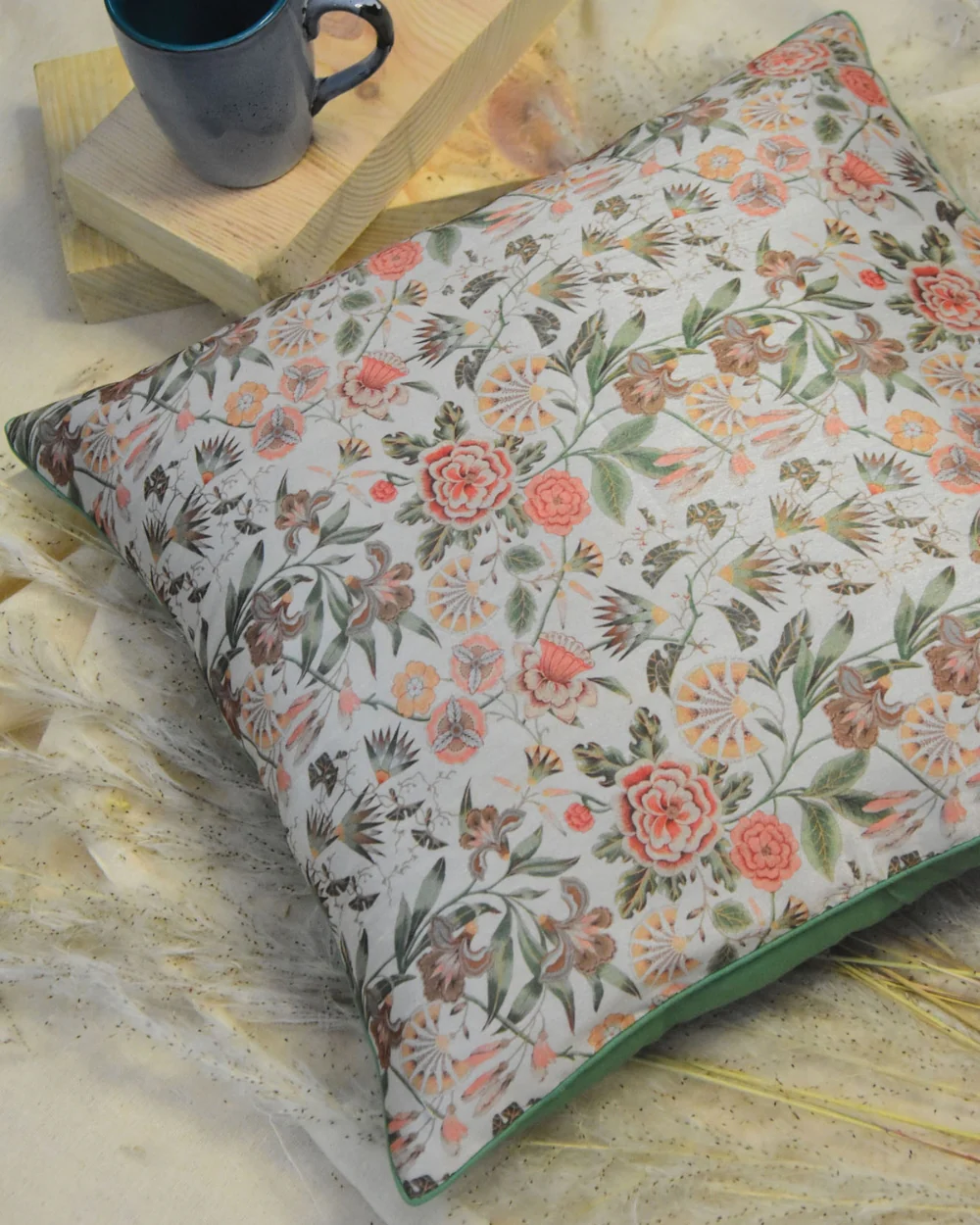 Wildflower Cushion Cover, 16" - Image 2