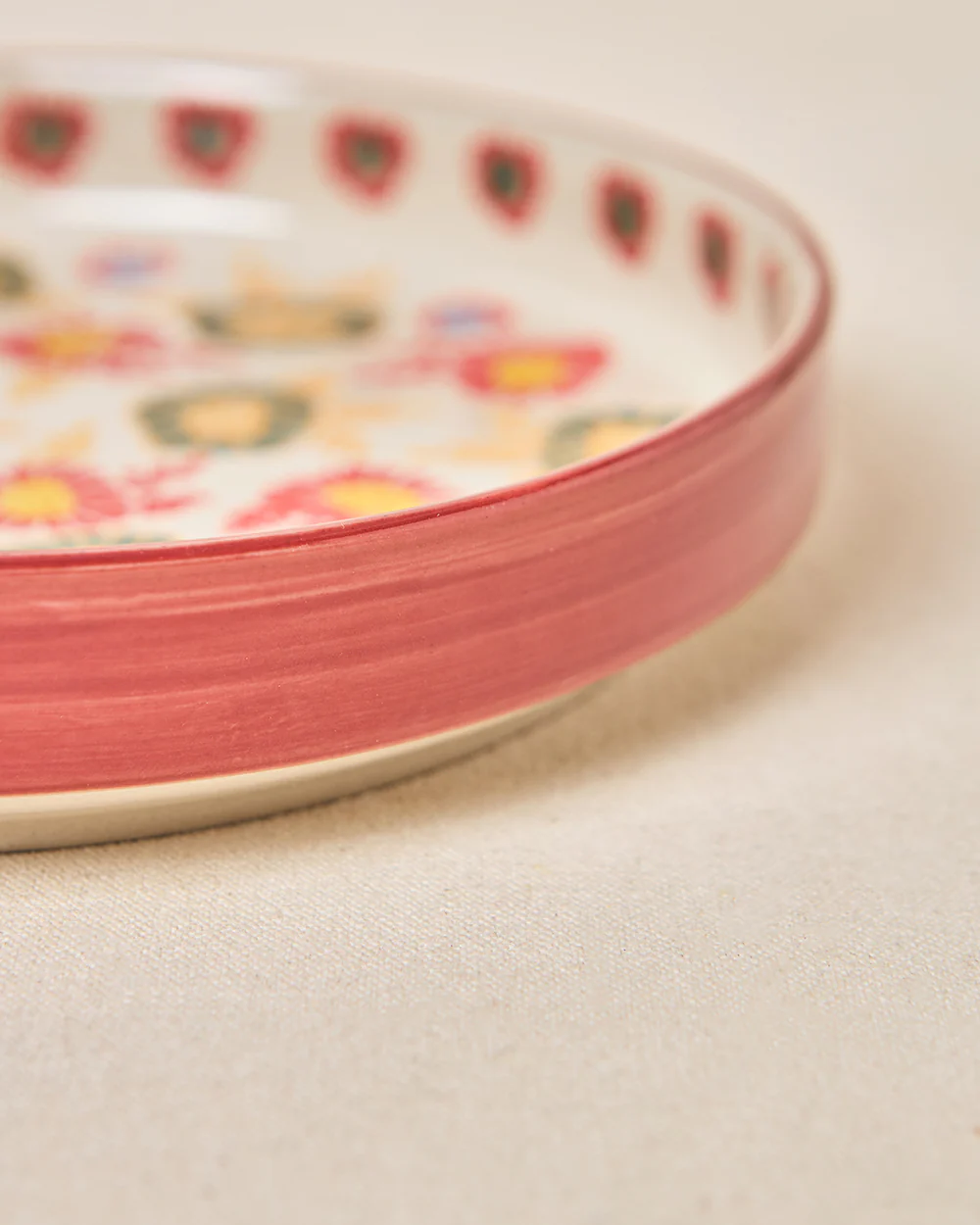 Wildflower Snack Plate, 8" dia | Lost in Paradise - Image 7