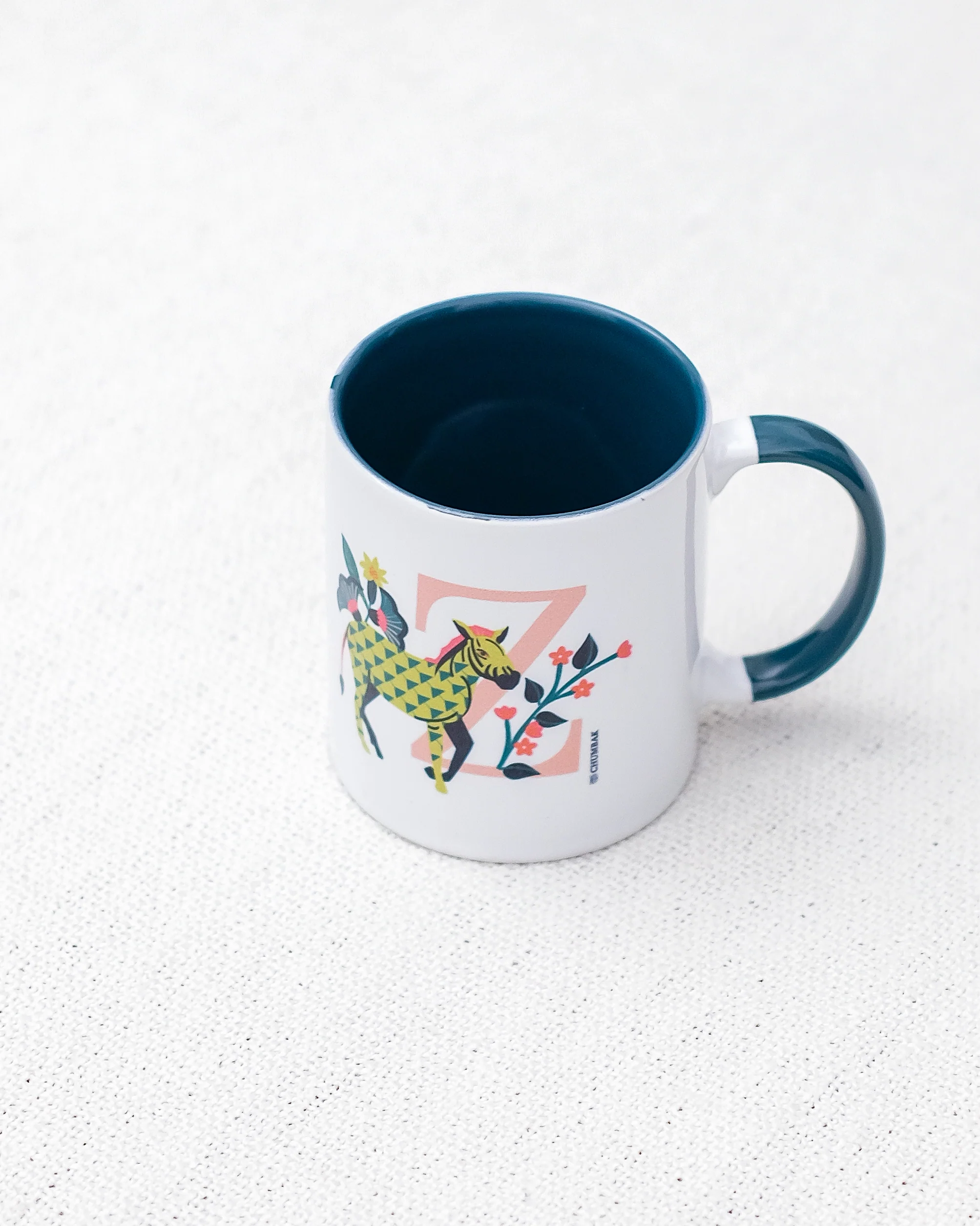 Zebra Mug – Z | Gloss Finish - Image 6