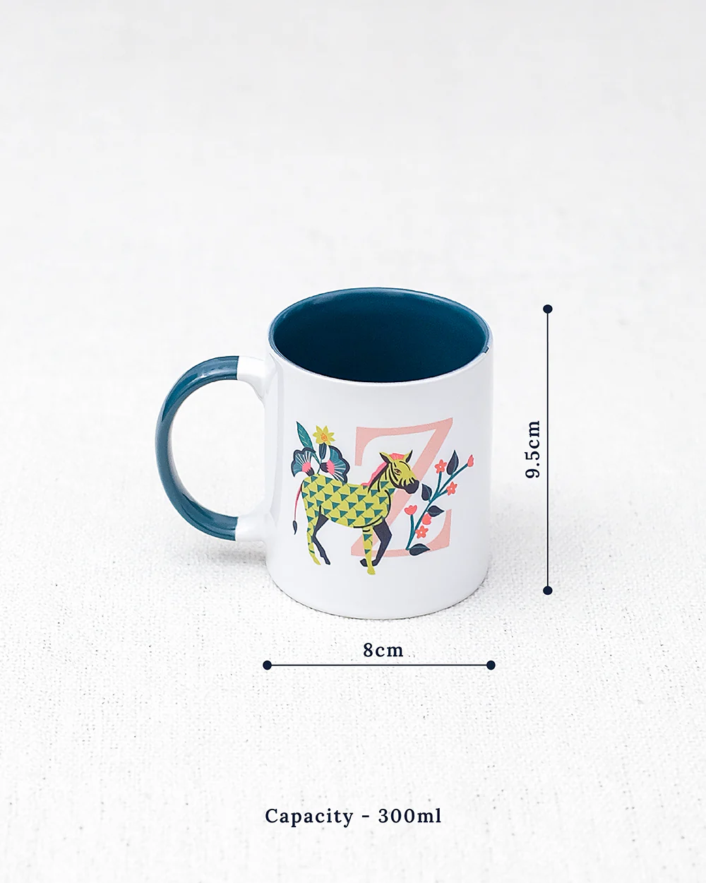 Zebra Mug – Z | Gloss Finish - Image 7